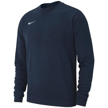textil Dreng Sweatshirts Nike JR Team Club 19 Marineblå