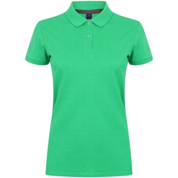 textil Dame Polo-t-shirts m. korte ærmer Henbury HB102 Grøn