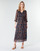 textil Dame Lange kjoler Vero Moda VMGLAMMY Marineblå