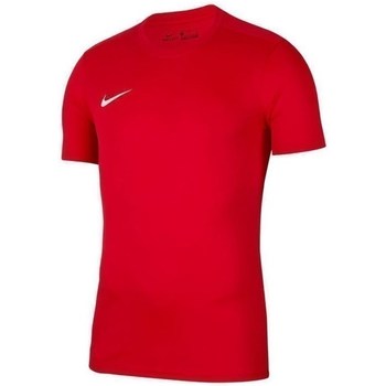 textil Dreng T-shirts m. korte ærmer Nike JR Dry Park Vii Rød