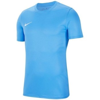 textil Dreng T-shirts m. korte ærmer Nike JR Dry Park Vii Blå