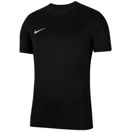 textil Dreng T-shirts m. korte ærmer Nike JR Dry Park Vii Sort
