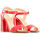 Sko Dame Sandaler Made In Italia - angela Rød