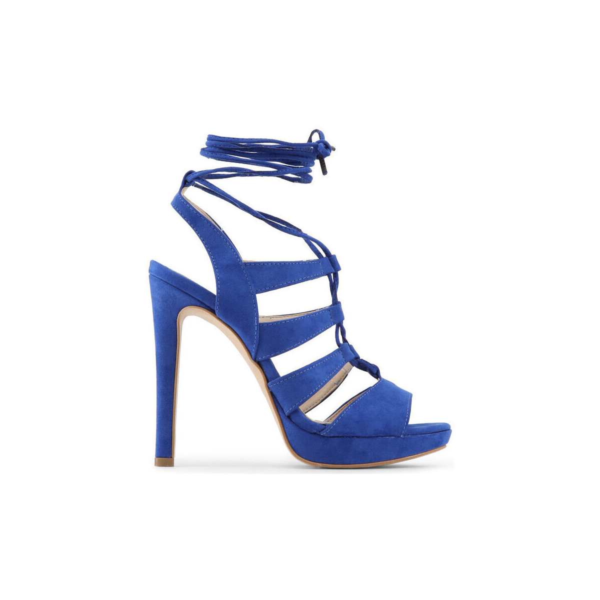 Sko Dame Sandaler Made In Italia - flaminia Blå
