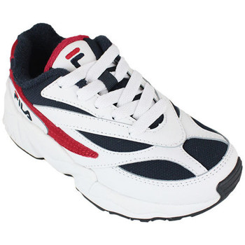 Sko Børn Sneakers Fila v94m jr white/navy/red Hvid