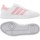 Sko Børn Lave sneakers adidas Originals Mteam Court J Pink, Hvid
