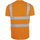textil Herre T-shirts m. korte ærmer Sols MERCURE PRO VISIBLITY WORK Orange