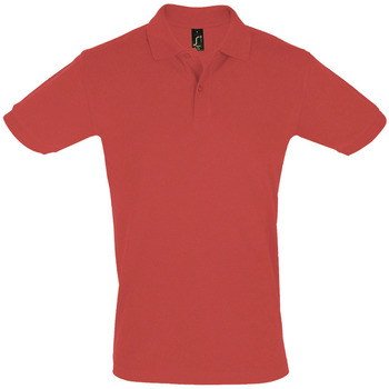 textil Herre Polo-t-shirts m. korte ærmer Sols PERFECT COLORS MEN Rød