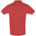 textil Herre Polo-t-shirts m. korte ærmer Sols PERFECT COLORS MEN Rød