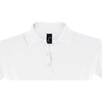 textil Dame Polo-t-shirts m. korte ærmer Sols PERFECT COLORS WOMEN Hvid