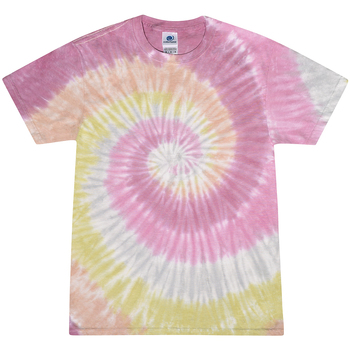 textil Dame T-shirts m. korte ærmer Colortone Rainbow Desert Rose