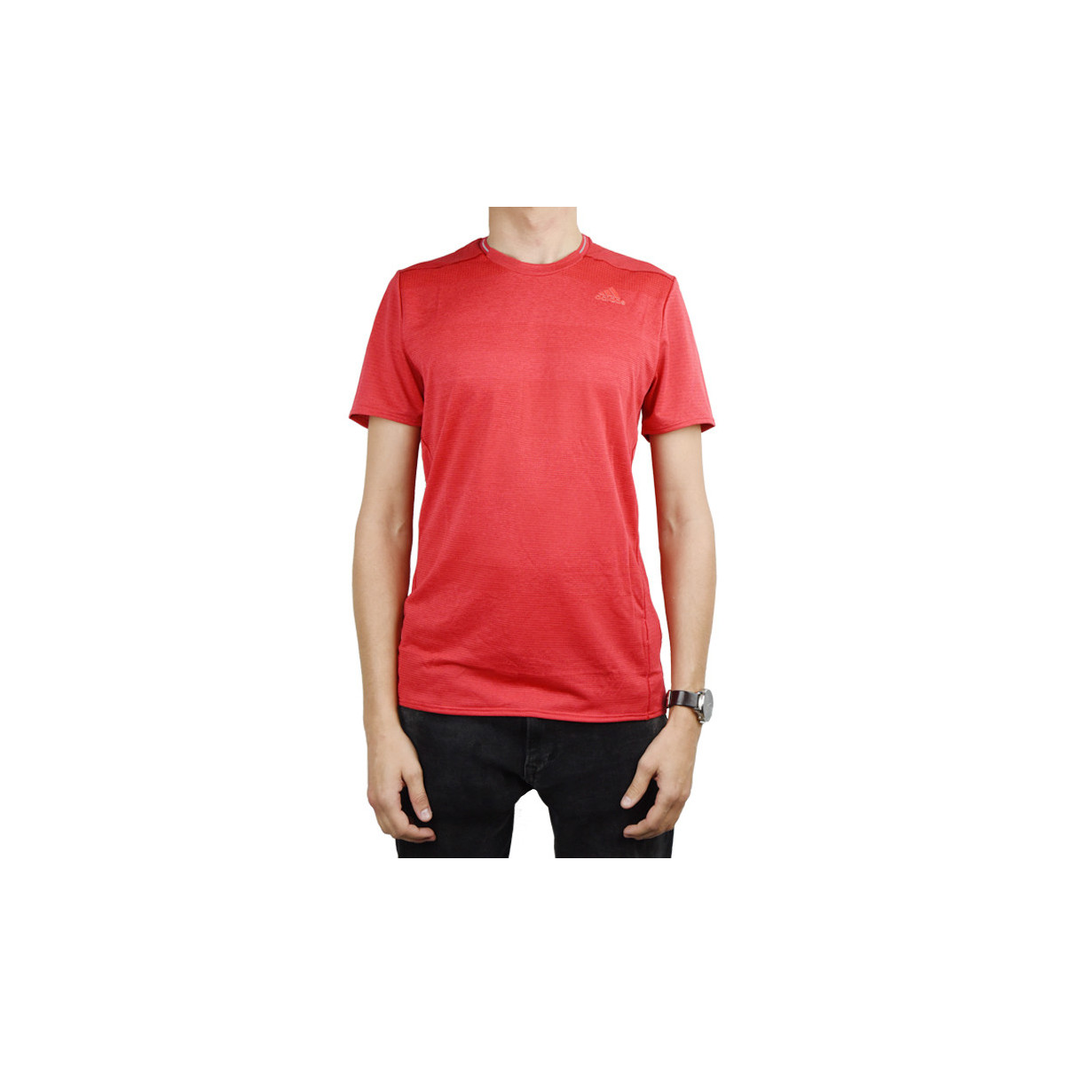 textil Herre T-shirts m. korte ærmer adidas Originals Adidas Supernova Short Sleeve Tee M Rød