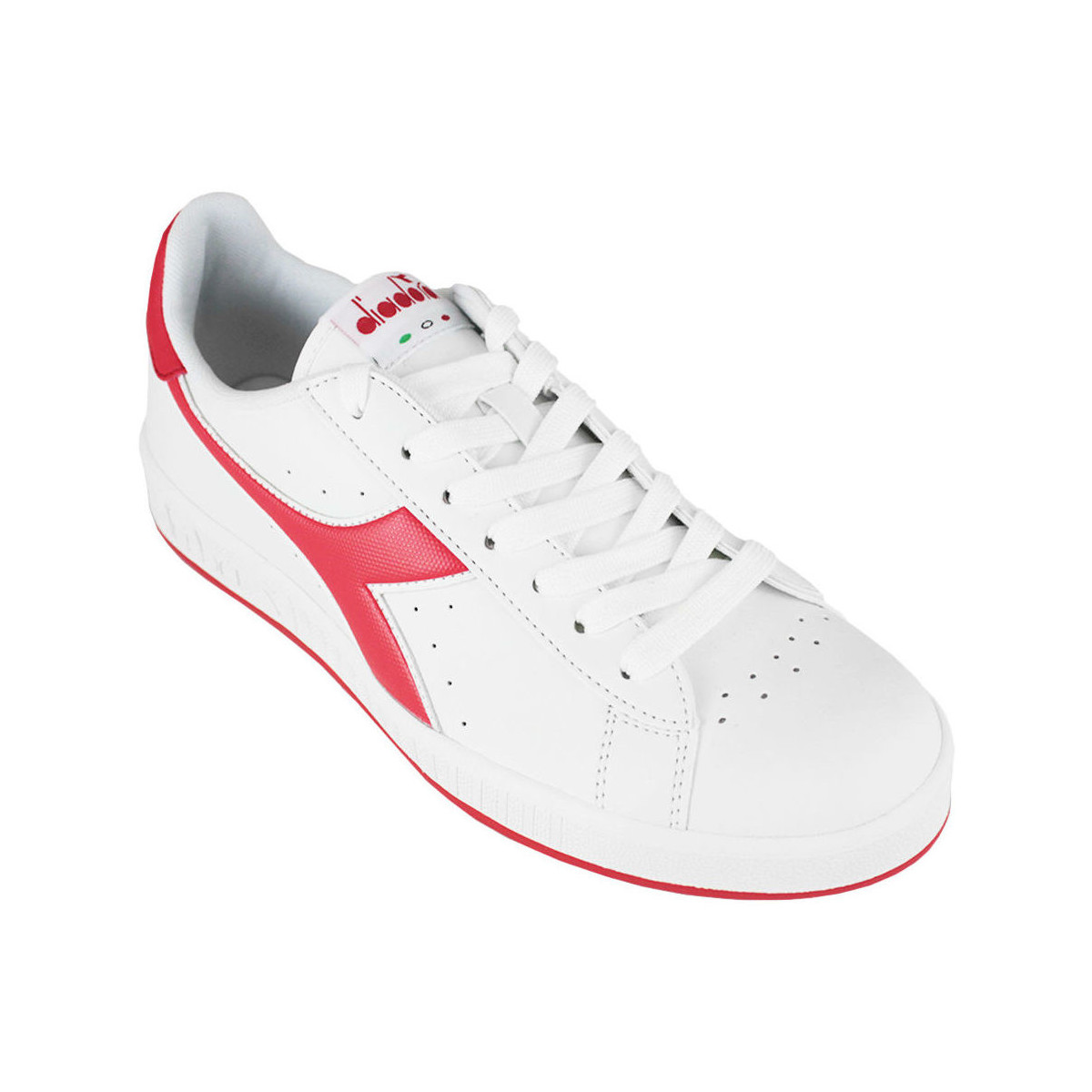 Sko Herre Sneakers Diadora 101.160281 01 C0673 White/Red Rød