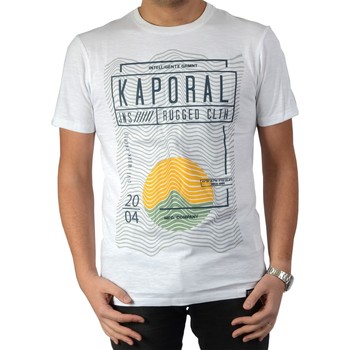textil Herre T-shirts m. korte ærmer Kaporal 144934 Hvid