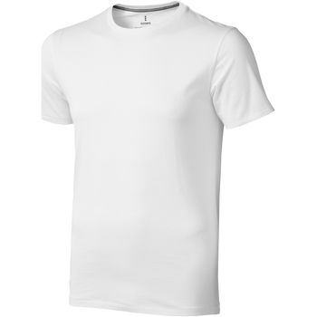 textil Herre T-shirts m. korte ærmer Elevate  Hvid
