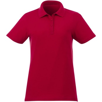 textil Dame Polo-t-shirts m. korte ærmer Elevate  Rød