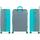 Tasker Hardcase kufferter Jaslen San Marino 128 L Sølv