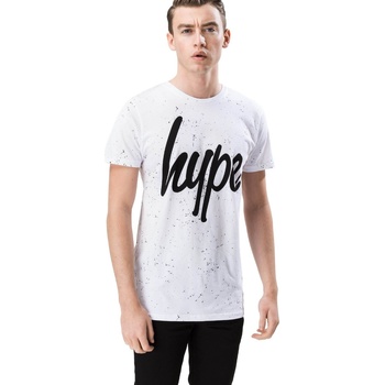 textil Herre Langærmede T-shirts Hype  Hvid