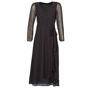 textil Dame Lange kjoler Ikks BR30225 Sort