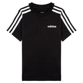 textil Dreng T-shirts m. korte ærmer adidas Performance YB E 3S TEE Sort