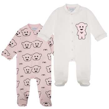 textil Pige Pyjamas / Natskjorte Emporio Armani 6HHV06-4J3IZ-F308 Pink