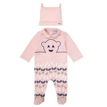textil Pige Pyjamas / Natskjorte Emporio Armani 6HHV08-4J3IZ-0355 Pink