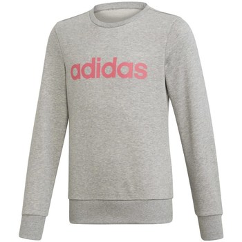 textil Pige Sweatshirts adidas Originals Linear Grå