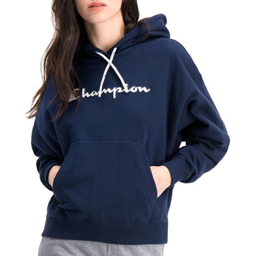 Champion Marineblå - textil Sweatshirts Dame Kr