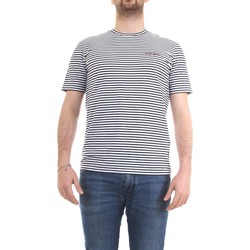 textil Herre T-shirts m. korte ærmer Woolrich CFWOTE0032MRUT2139 Blå