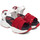Sko Dame Sneakers Ed Hardy - Overlap sandal red/white Rød