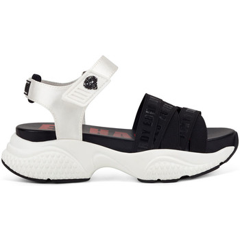 Sko Dame Sneakers Ed Hardy Overlap sandal black/white Hvid