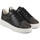 Sko Dame Sneakers Ed Hardy - Stud-ed low top black/gold Sort