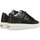 Sko Dame Sneakers Ed Hardy - Stud-ed low top black/gold Sort