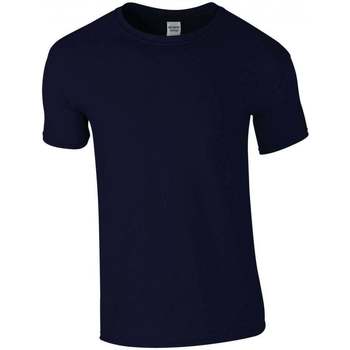 textil Herre Langærmede T-shirts Gildan GD01 Blå