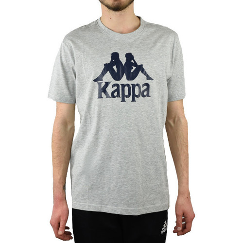 kunst Trunk bibliotek brutalt Kappa Caspar T-Shirt Grå - textil T-shirts m. korte ærmer Herre 153,00 Kr