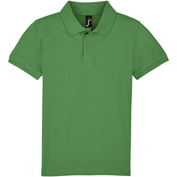textil Børn Polo-t-shirts m. korte ærmer Sols PERFECT KIDS COLORS Grøn