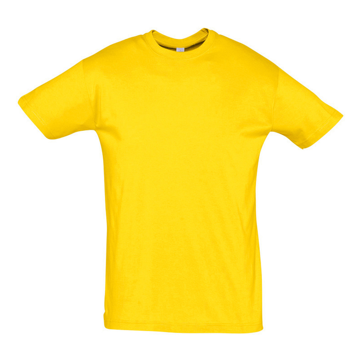 textil T-shirts m. korte ærmer Sols REGENT COLORS MEN Gul