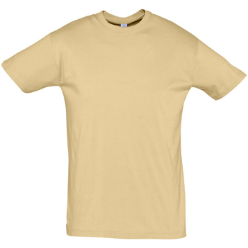 textil Herre T-shirts m. korte ærmer Sols REGENT COLORS MEN Brun