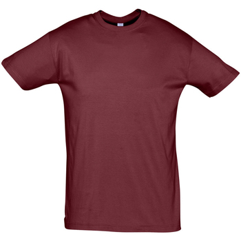 textil Herre T-shirts m. korte ærmer Sols REGENT COLORS MEN Bordeaux