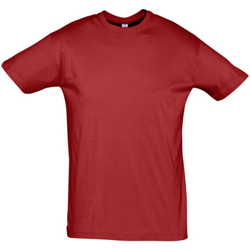 textil Herre T-shirts m. korte ærmer Sols REGENT COLORS MEN Rød