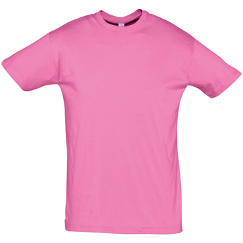 textil Herre T-shirts m. korte ærmer Sols REGENT COLORS MEN Pink