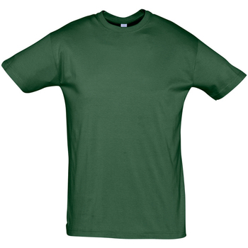 textil Herre T-shirts m. korte ærmer Sols REGENT COLORS MEN Grøn