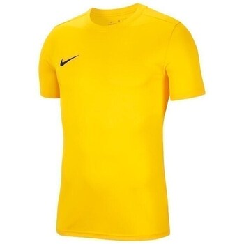 textil Dreng T-shirts m. korte ærmer Nike JR Dry Park Vii Gul
