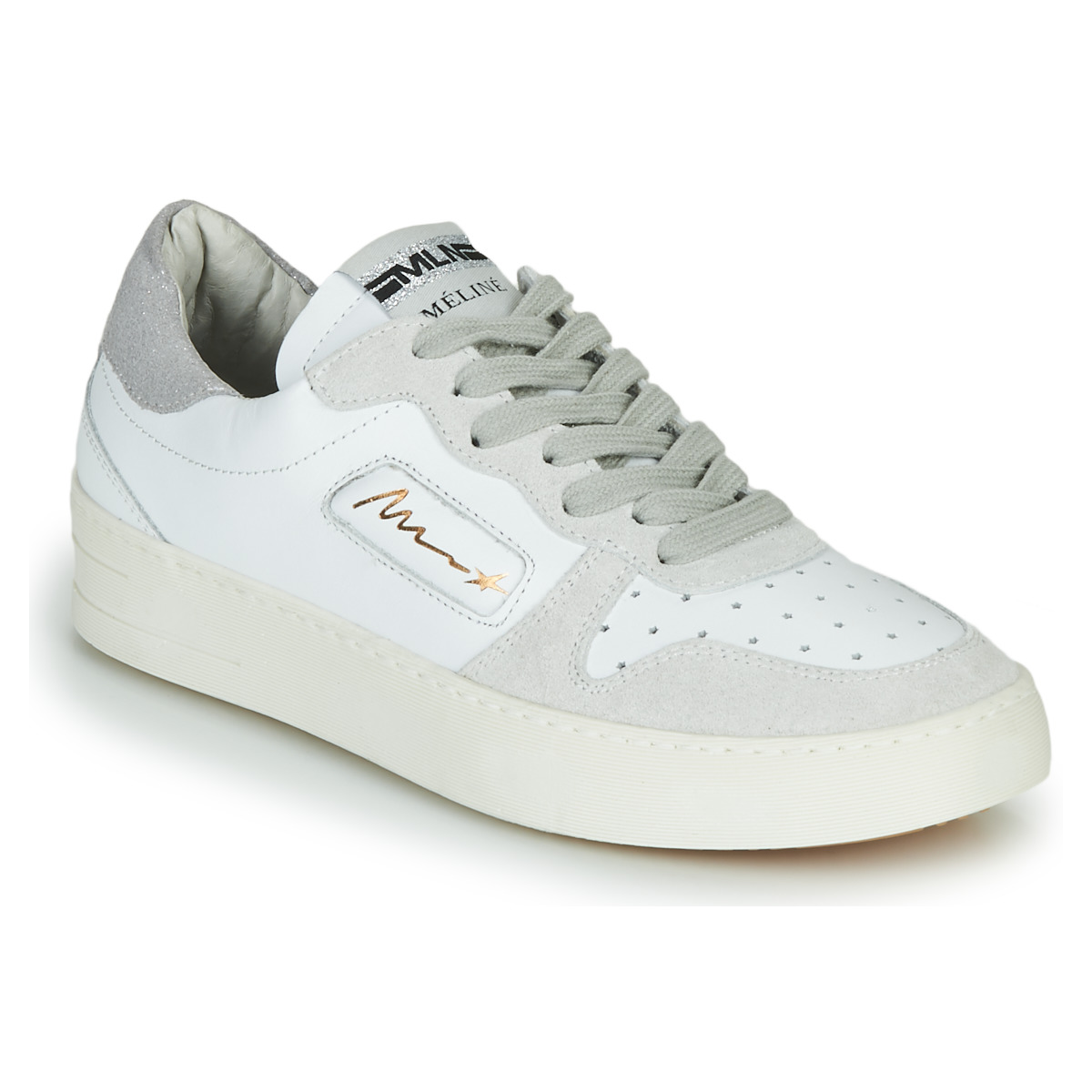 Sko Dame Lave sneakers Meline STRA-A-1060 Hvid / Beige