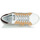 Sko Dame Lave sneakers Meline IN1344 Hvid / Beige / Guld