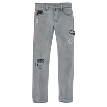 textil Dreng Smalle jeans Ikks XR29123 Grå
