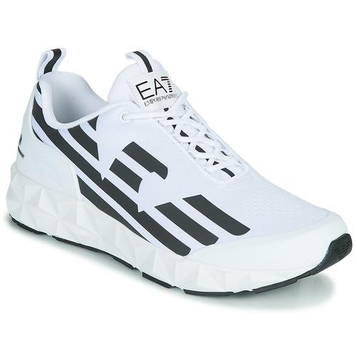 Sko Herre Lave sneakers Emporio Armani EA7 XCC52 Hvid / Sort