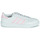 Sko Dame Lave sneakers adidas Originals TEAM COURT W Hvid / Pink