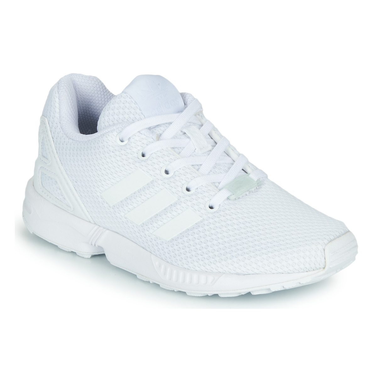 Sko Børn Lave sneakers adidas Originals ZX FLUX C Hvid