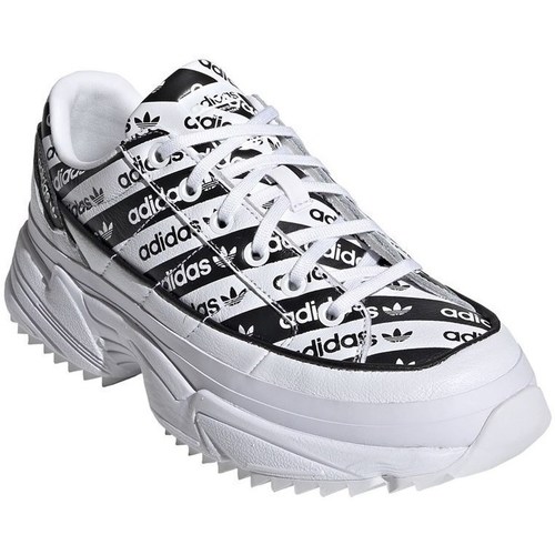 Sko Dame Lave sneakers adidas Originals Kiellor W Sort, Hvid